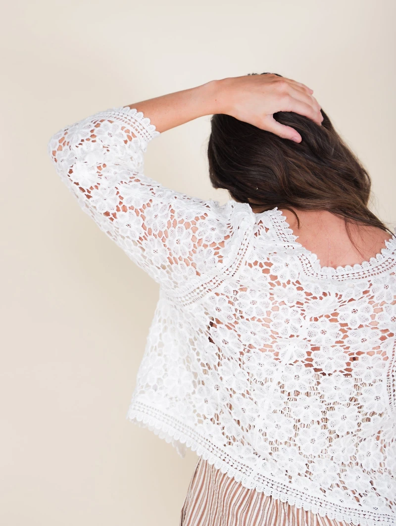 Frannie Sheer Cardi