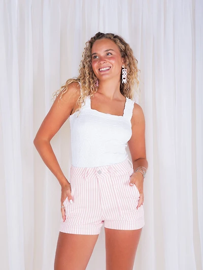 Janessa Striped Shorts