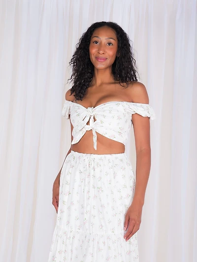Miriam Floral Top