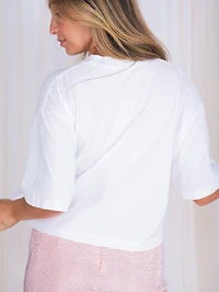 Nashville Bootiful Oversize Crop Tee