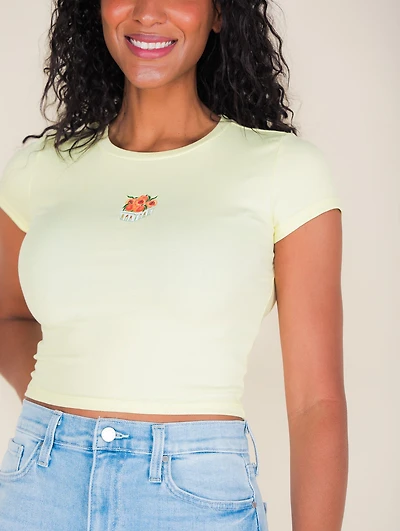 Peaches Baby Tee