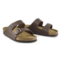 Mens Arizona Birko-Flo 2 Strap Sandal - Brown