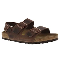 Men's MILANO havana 3 strap sandals