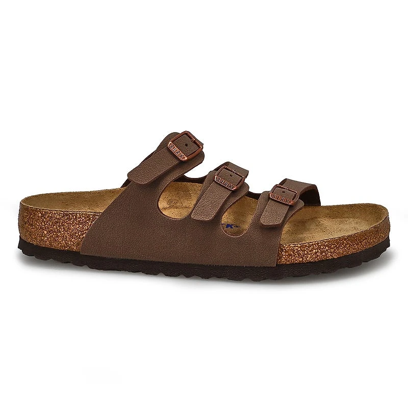 Women's Florida Soft Birko-Flor 3-Strap Sandal - B