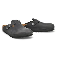 Men's Boston Oiled Leather Casual Clog