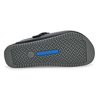 Women's  Boston Super Grip Leather Clog - Black