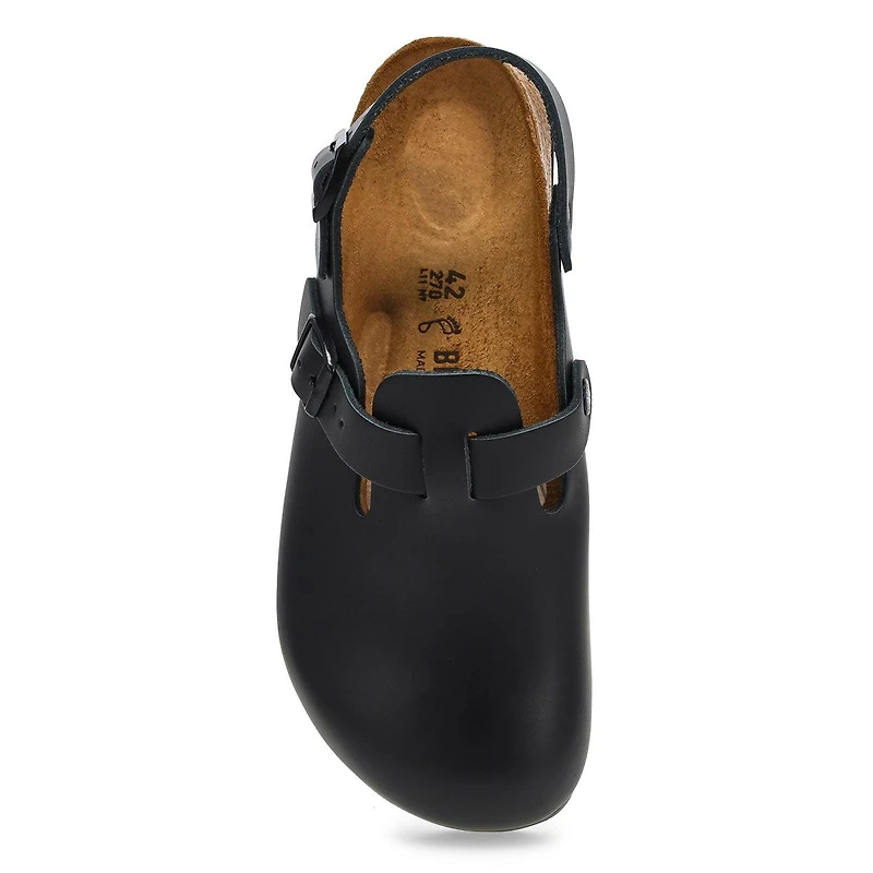 Men's Tokyo Super Grip Leather Clog - Black