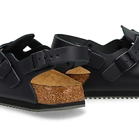 Women's Tokyo Super Grip Leather Clog - Black