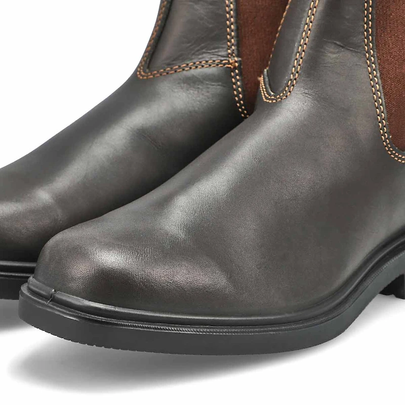 Unisex 067 -  Chisel Toe Chelsea Boot- Stout Brown