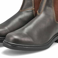 Unisex 067 -  Chisel Toe Chelsea Boot- Stout Brown