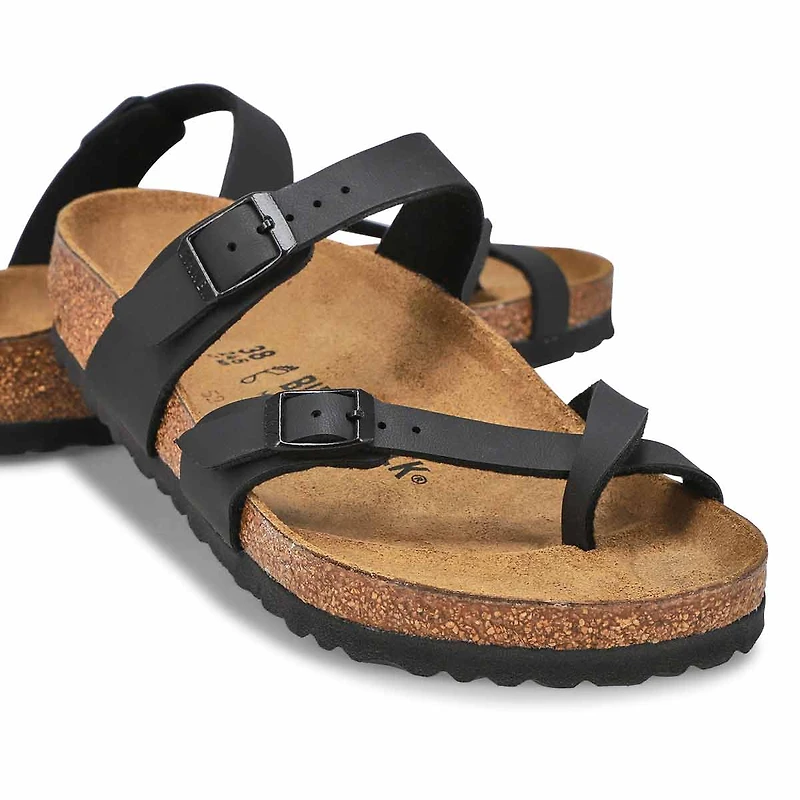 Women's Mayari Birkibuc Toe Sleeve Sandal - Mocha