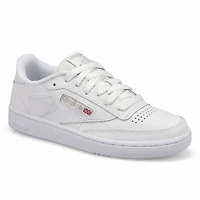 Women's Club C 85 Lace Up Sneaker - White/ Light G