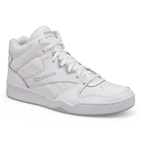 Men's Royal BB4500 Hi Top Sneaker - White/Grey
