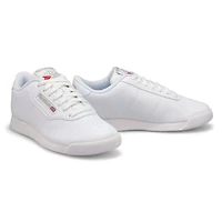 Women's Princess Co Lace Up Sneaker - White