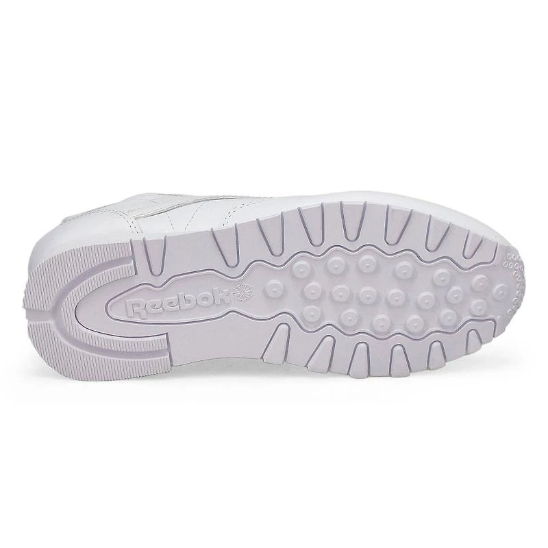 Baskets en cuir CLASSIC LEATHER, blanc/gris