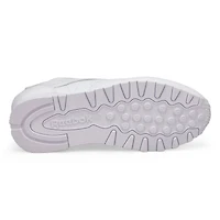 Baskets en cuir CLASSIC LEATHER, blanc/gris