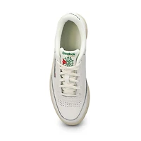 Kids' Club C Lace Up Sneaker - White