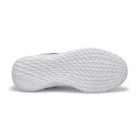 Girls' Rush Runner 5 Lace Up Sneaker - White/Pink/