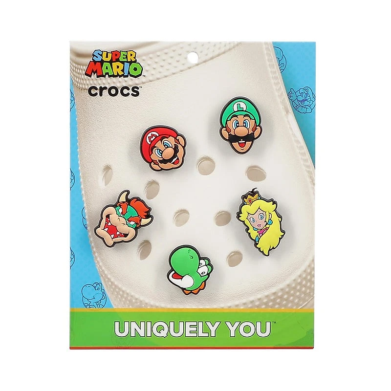 Jibbitz Super Mario - 5 Pack
