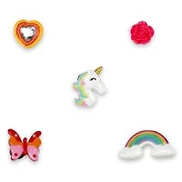 Jibbitz PLASTIC FANTASTIC WHIMSICAL - paquet de 5