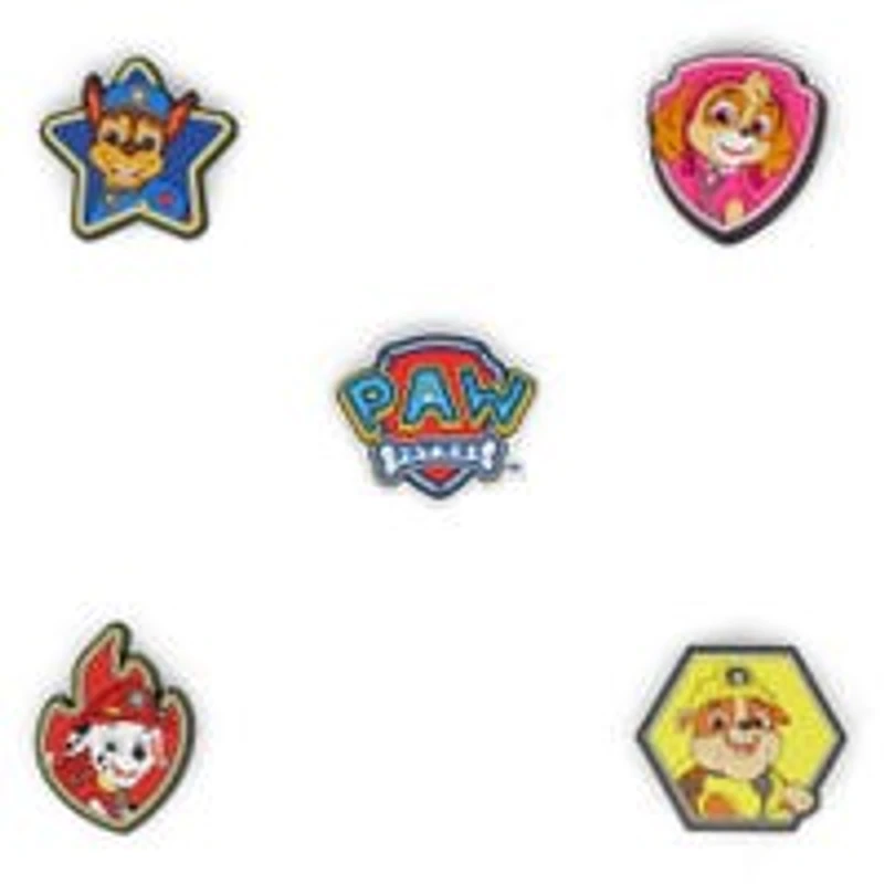 Crocs Jibbitz Paw Patrol Shoe Charms - 5 Pack