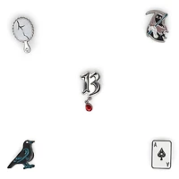 Jibbitz Unlucky Vibes Mix - 5 Pack