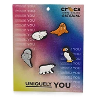 Ensemble de breloques Jibbitz IN THE ARCTIC - 5 pi