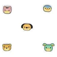Breloques Jibbitz CUTE & SQUISHY - 5 p.