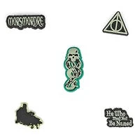 Ensemble de breloques Jibbitz HARRY POTTER - 5 pi