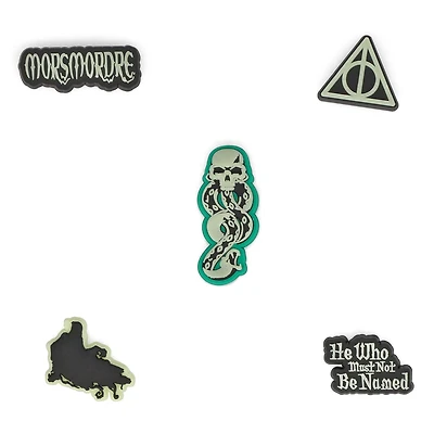 Ensemble de breloques Jibbitz HARRY POTTER - 5 piè