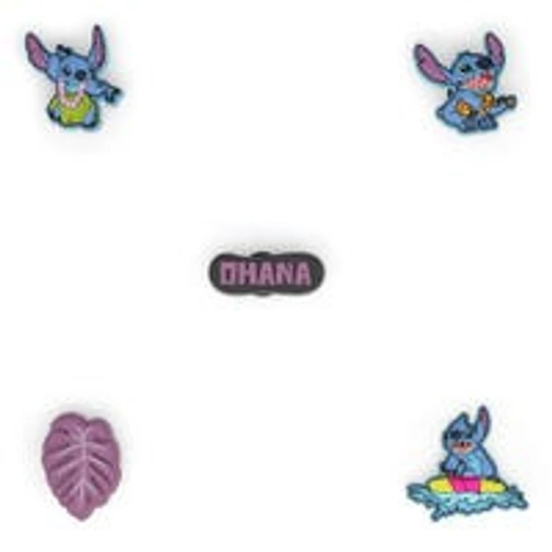 Crocs Jibbitz Stitch Tropical Shoe Charms - 5 Pack