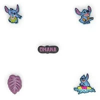 Crocs Jibbitz Stitch Tropical Shoe Charms - 5 Pack