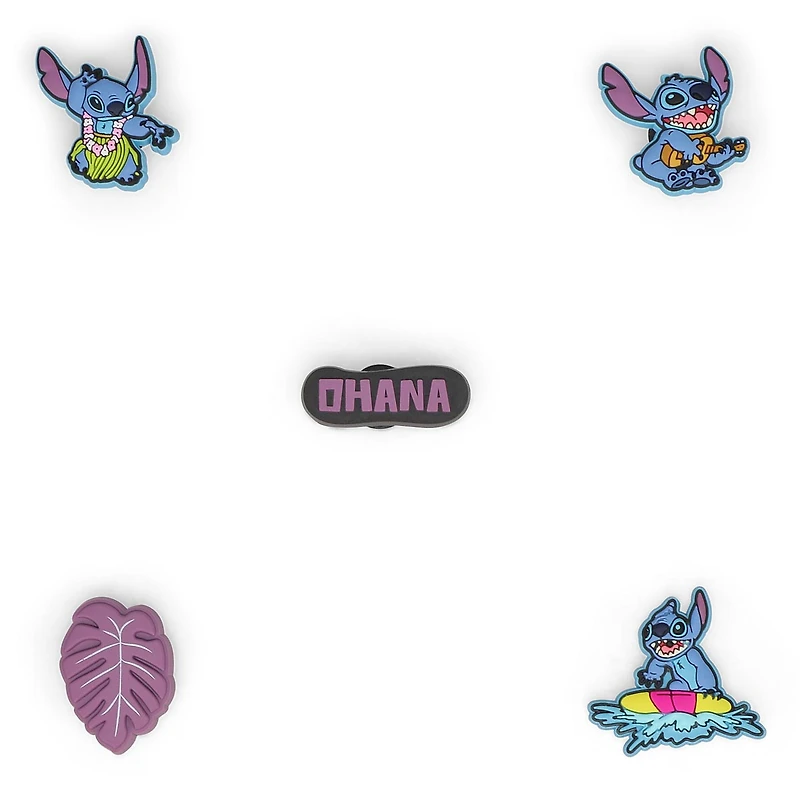 Jibbitz Stitch Tropical 5 Pack