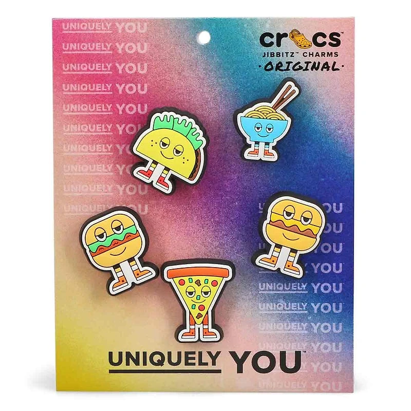 Jibbitz Chill Foods 5 Pack