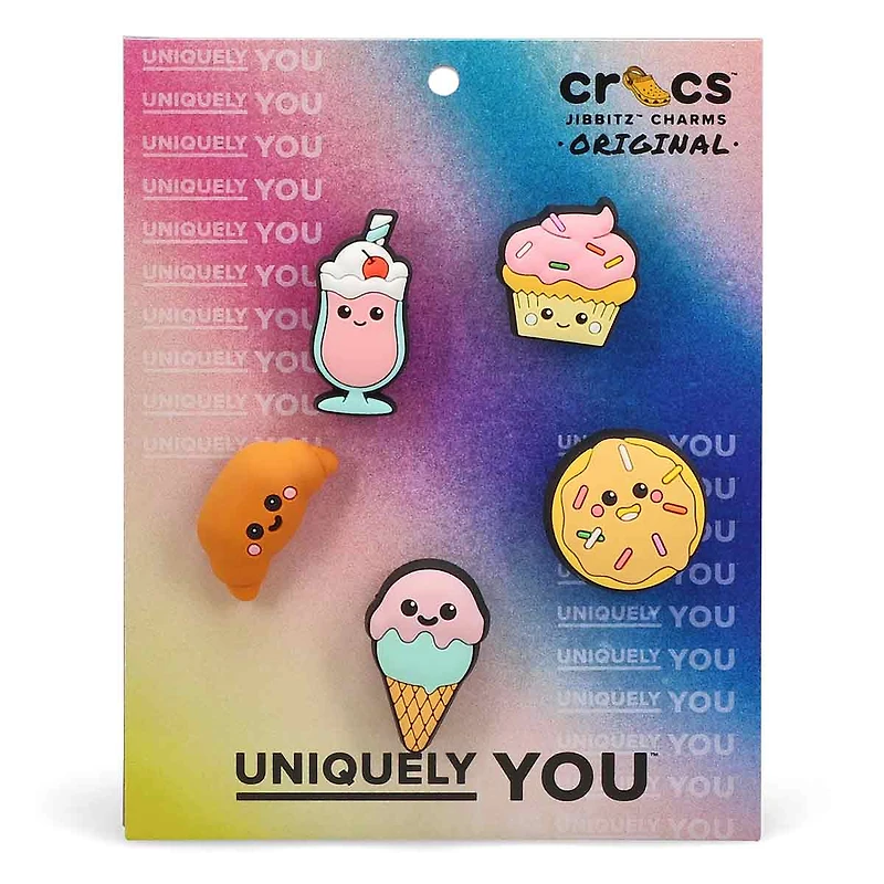 Ensemble de breloques Jibbitz MINI 3D PASTRY SHOP