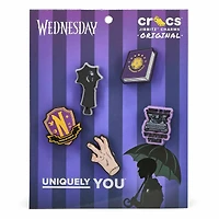 Ensemble de breloques Jibbitz ADDAMS FAMILY - 5 pi