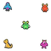 Jibbitz Spooky Scary Fairytale Creatures 5 Pack