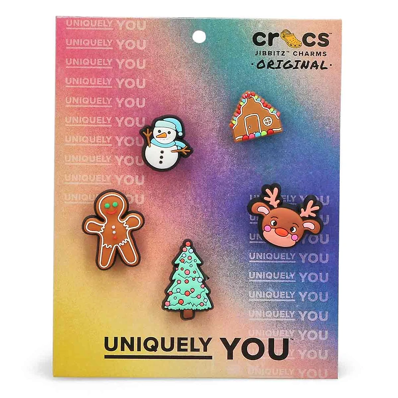 Ensemble de breloques Jibbitz CUTIE CHRISTMAS - 5 