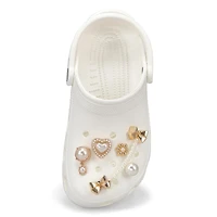 Jibbitz Pearly Gold 5 Pack