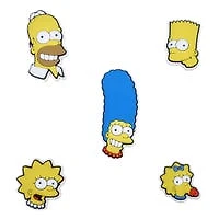 Ensemble de breloques Jibbitz THE SIMPSONS - 5 piè