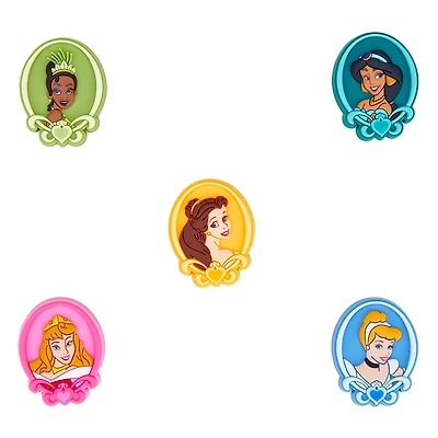 Ensemble de breloques Jibbitz DISNEY PRINCESS - 5 