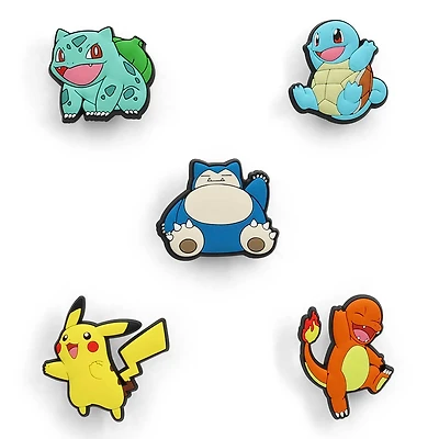 Ensemble de breloques Jibbitz POKEMON COMBO - 5 pi
