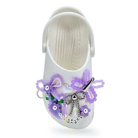 Jibbitz Purple Meta 5 Pack