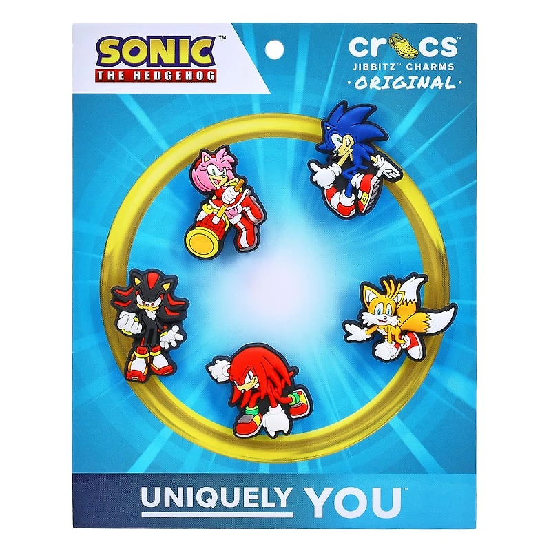 Jibbitz Sonic The Hedgehog 5 Pack