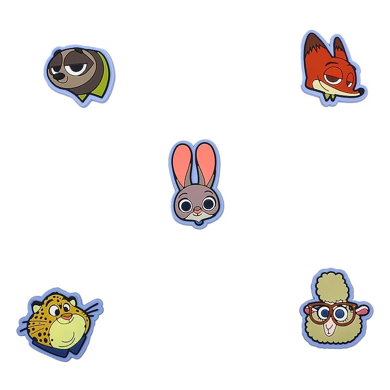 Jibbitz Zootopia 5 Pack