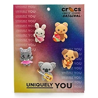 Jibbitz Cutie Animal Friends 5 Pack