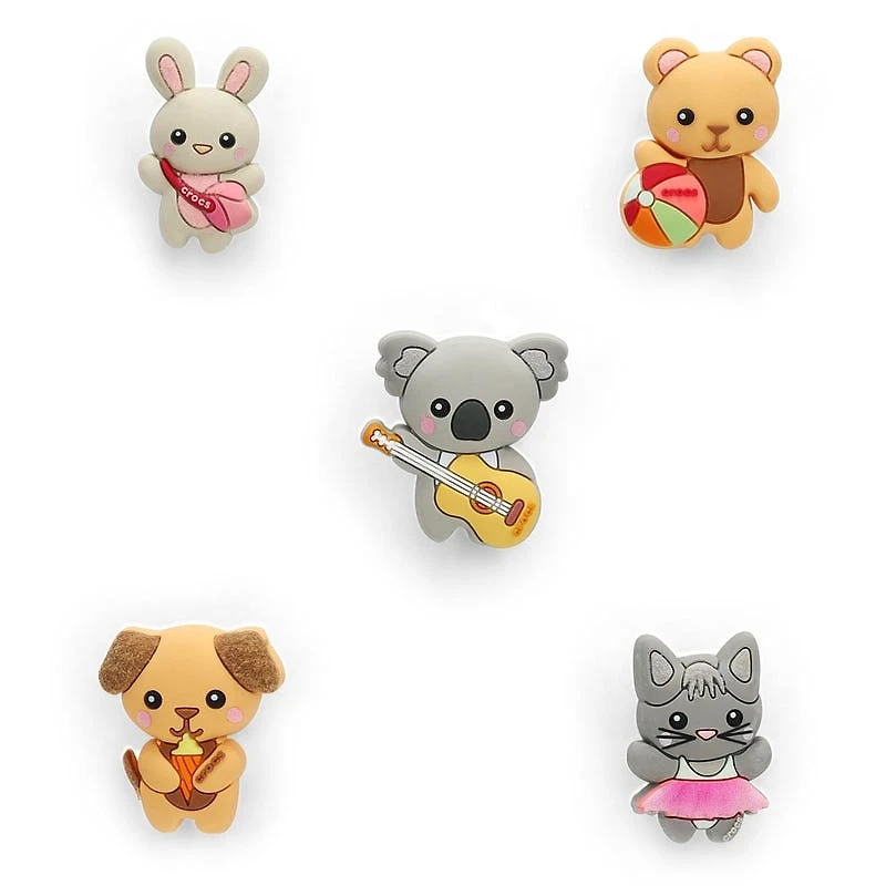 Jibbitz Cutie Animal Friends 5 Pack