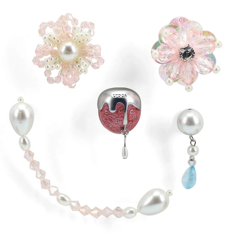 Jibbitz Cutesy Strawberry, paquet de 5