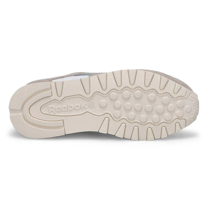 Women's Classic Leather Lace Up Sneaker - Moon/Moo