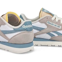 Women's Classic Leather Lace Up Sneaker - Moon/Moo